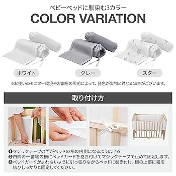 Amazon.co.jp: LINXAS ベビーベット ガード ベットガード